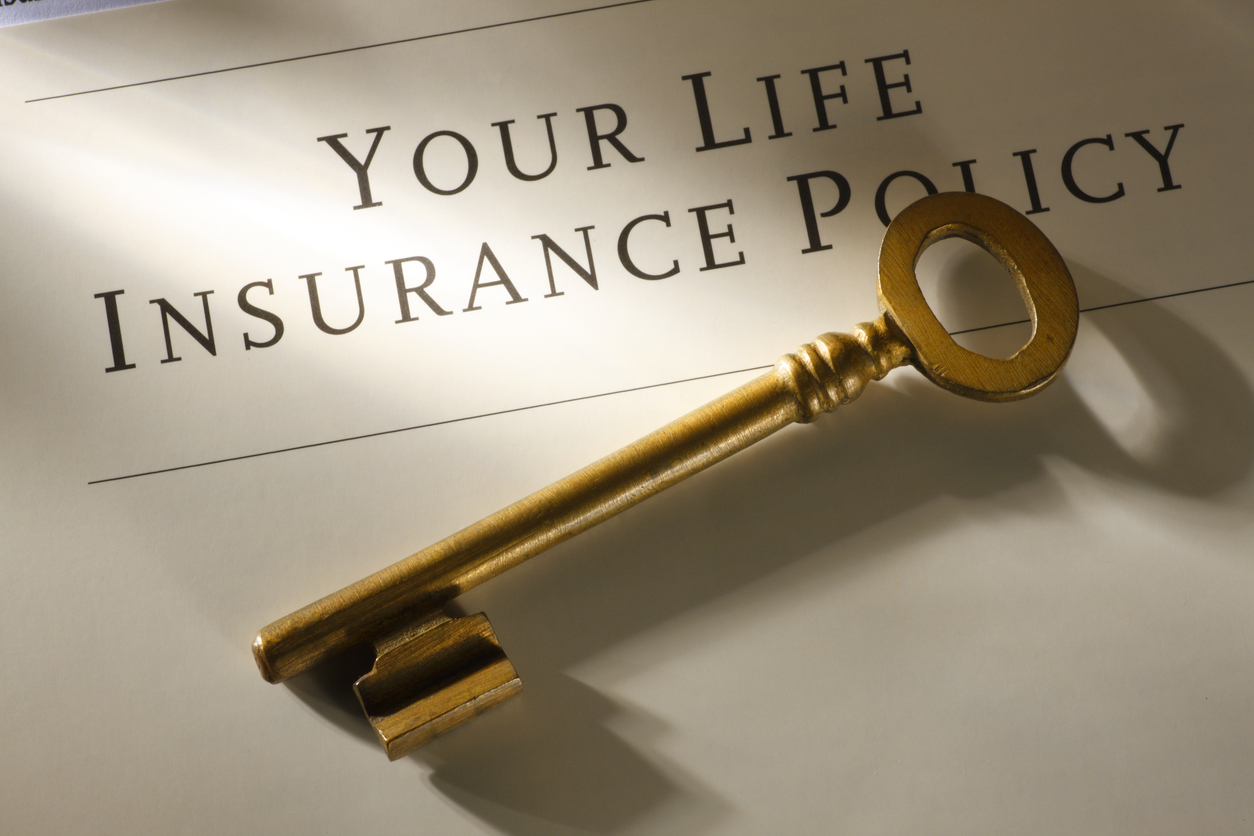Key on a life insurance policy
